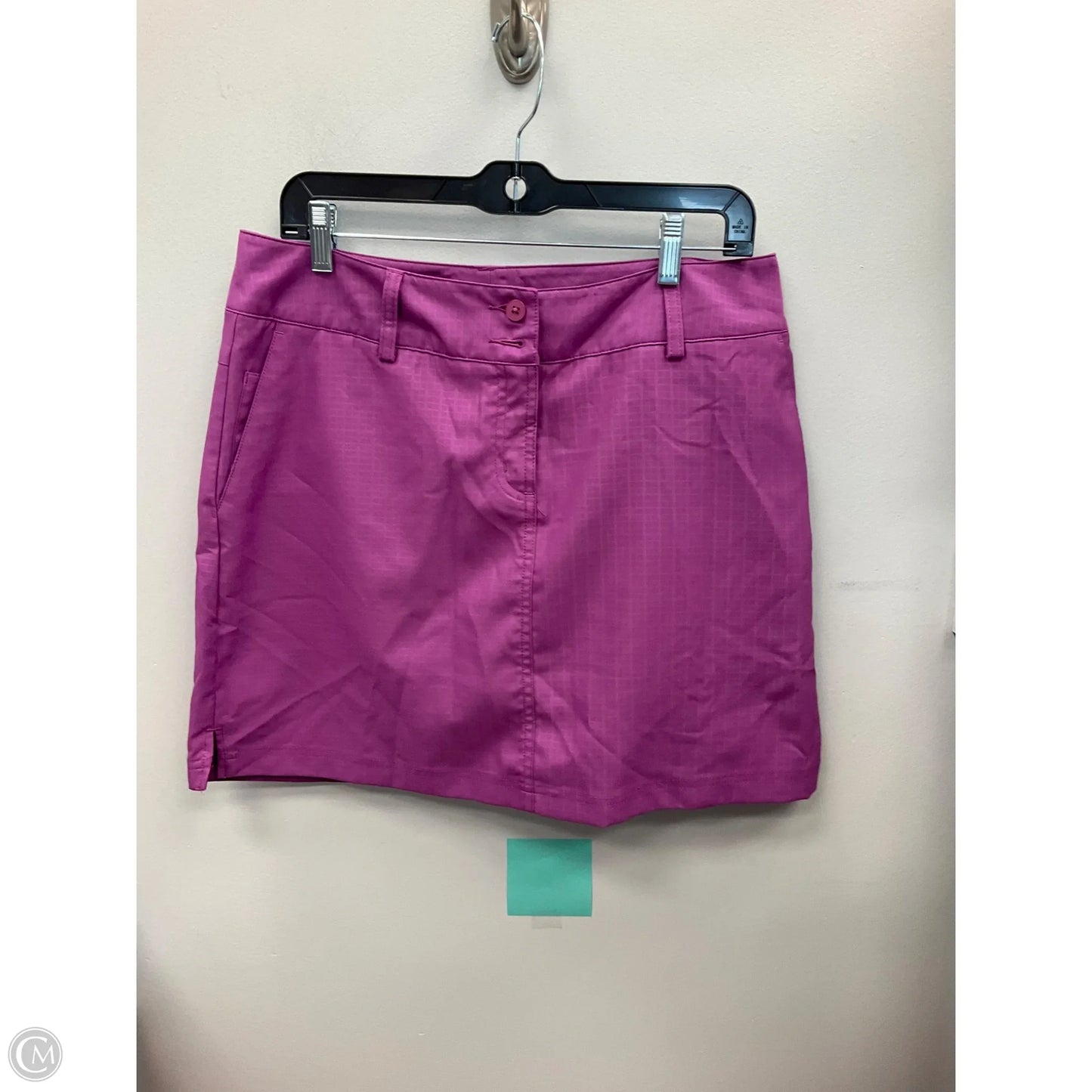 Athletic Skort By Adidas In Purple, Size: 8