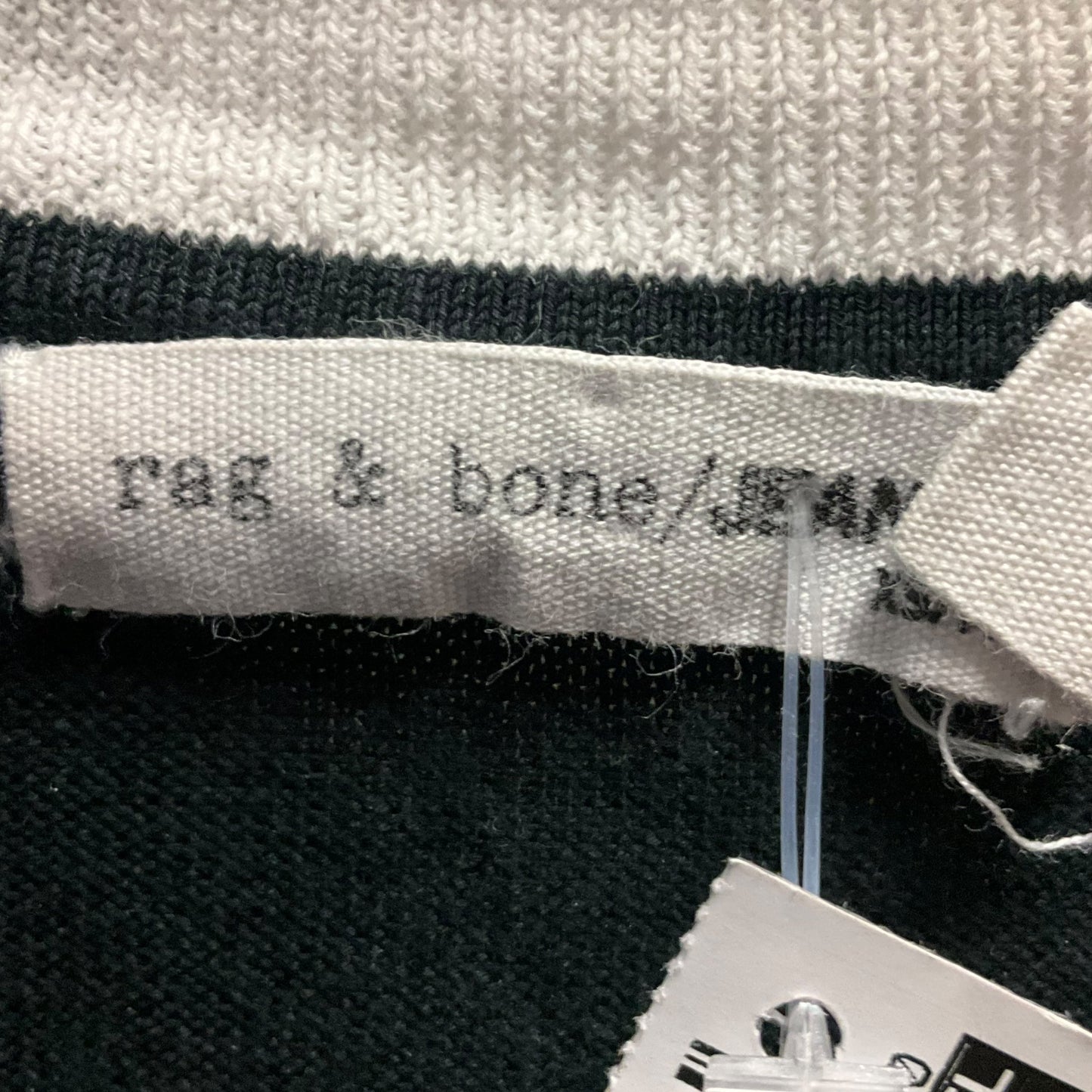 Sweater By Rag And Bone In Black & White, Size: Small