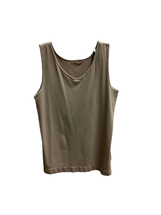 Tan Tank Top Chicos, Size Xl