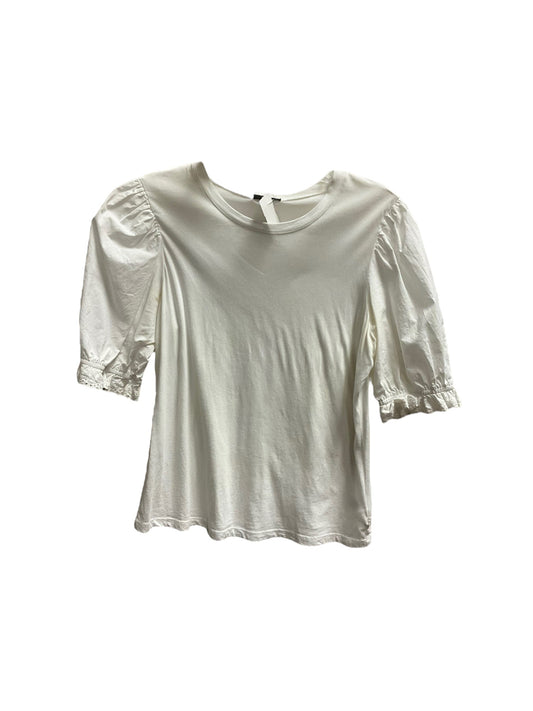 White Top Short Sleeve Rails, Size S