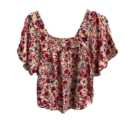 Top Short Sleeve By Lucky Brand  Size: Petite   S