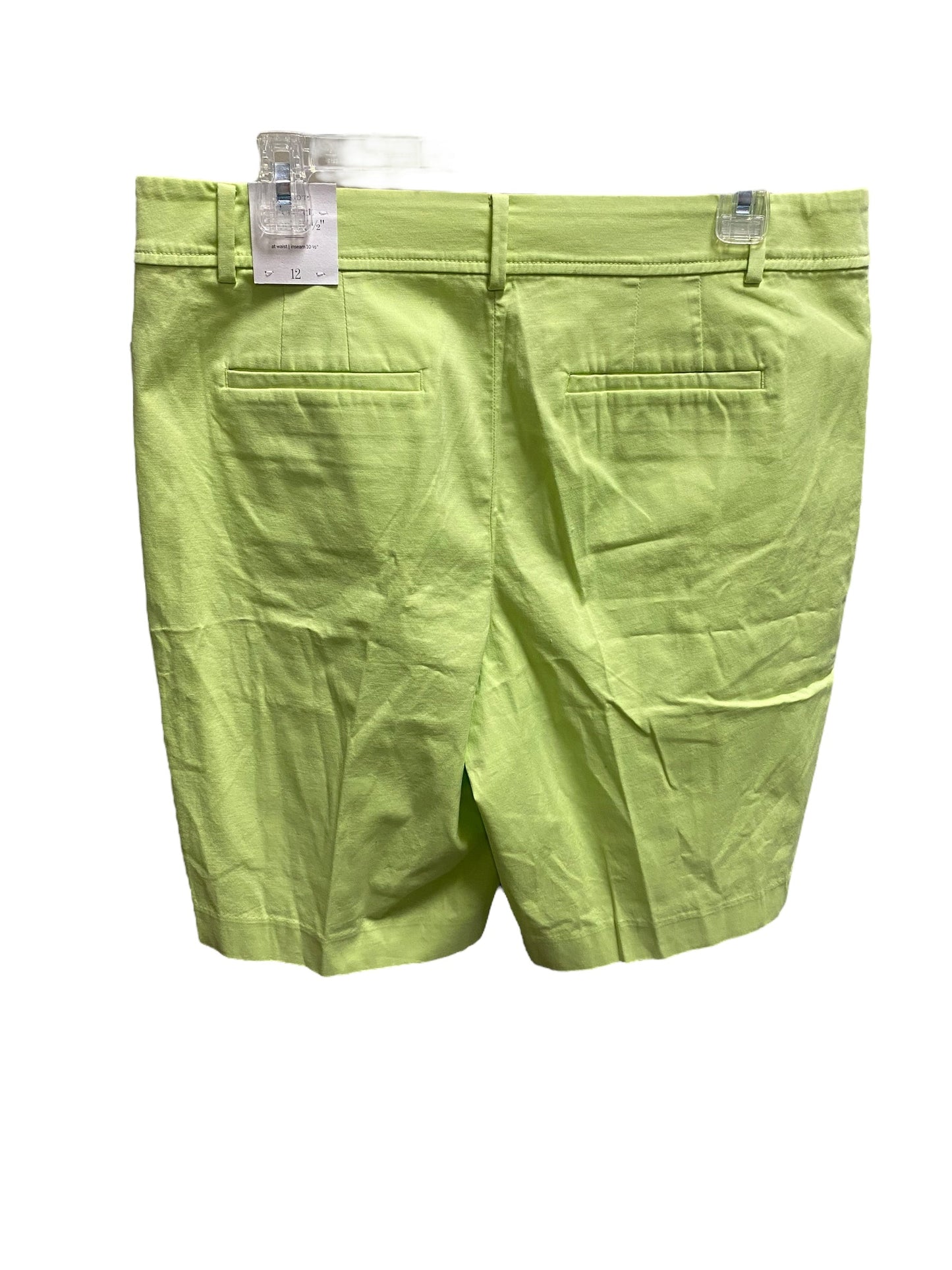 Green Shorts Talbots, Size 12