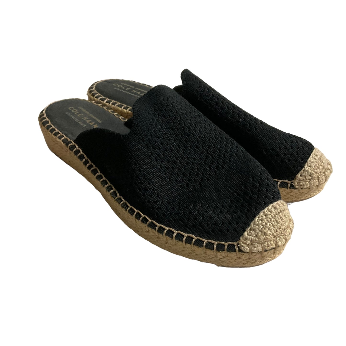 Black Sandals Flats Cole-haan, Size 7
