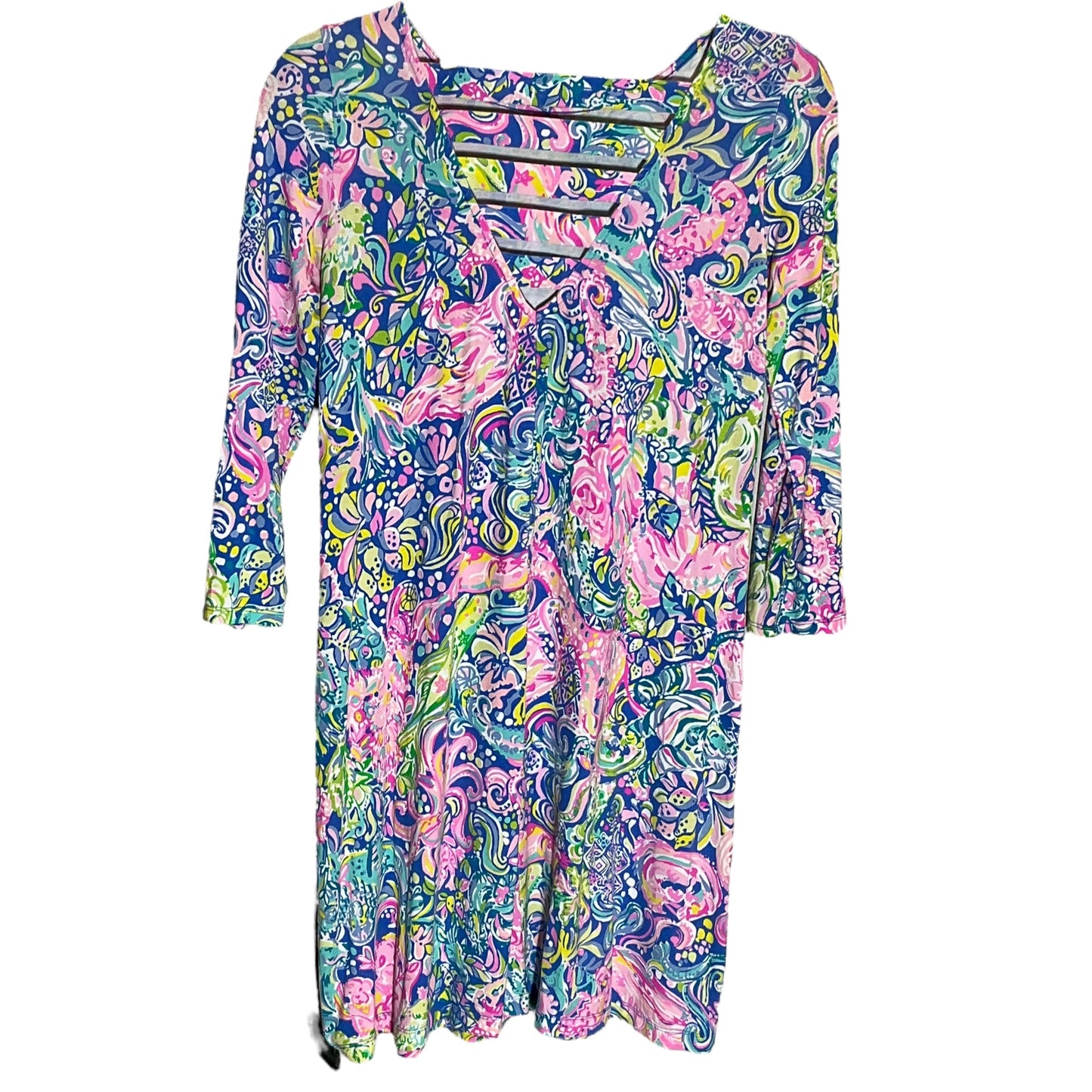 Dress Casual Short By Lilly Pulitzer In Blue & Pink, Size: Xs