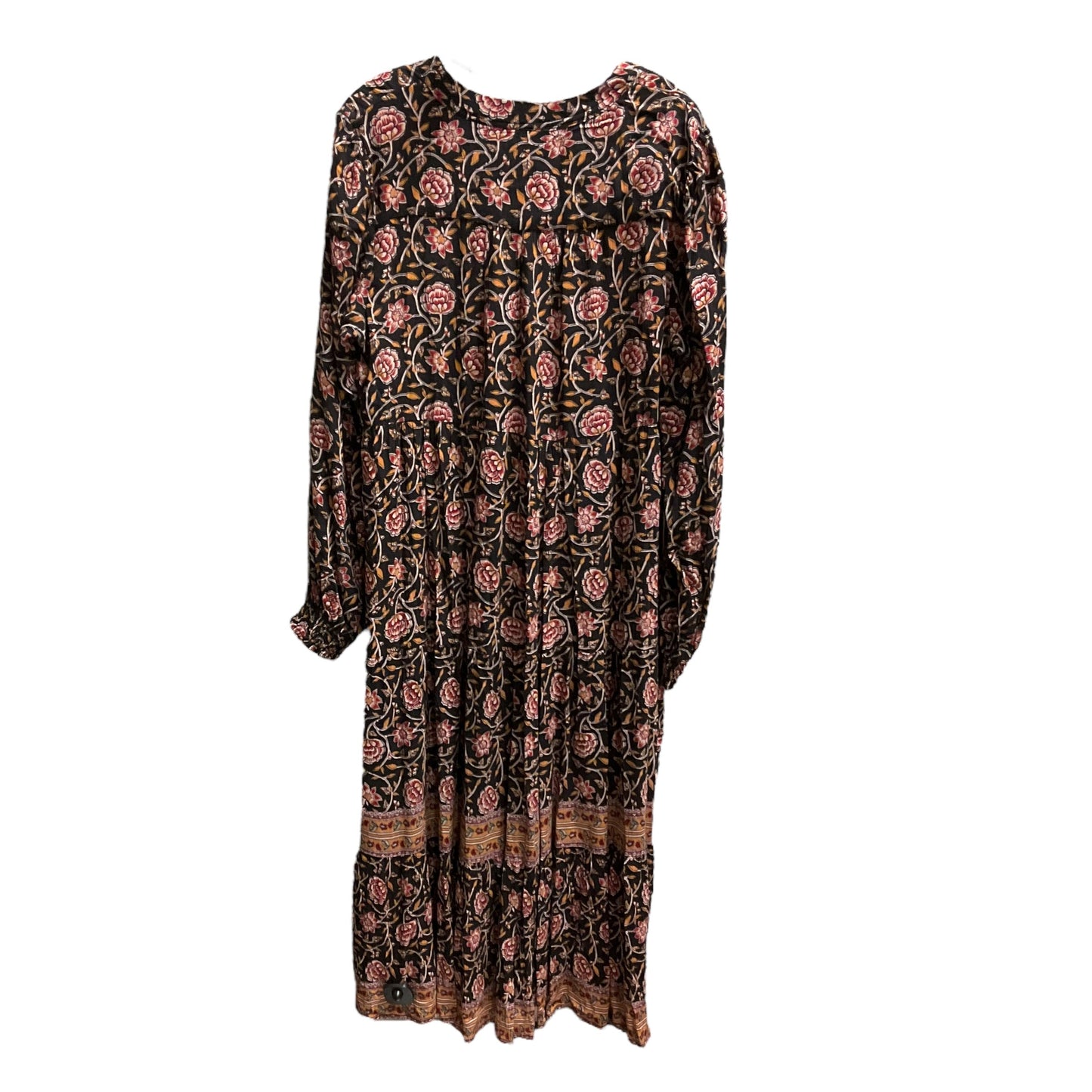 Dress Casual Maxi By Knox Rose In Floral Print, Size: Xl