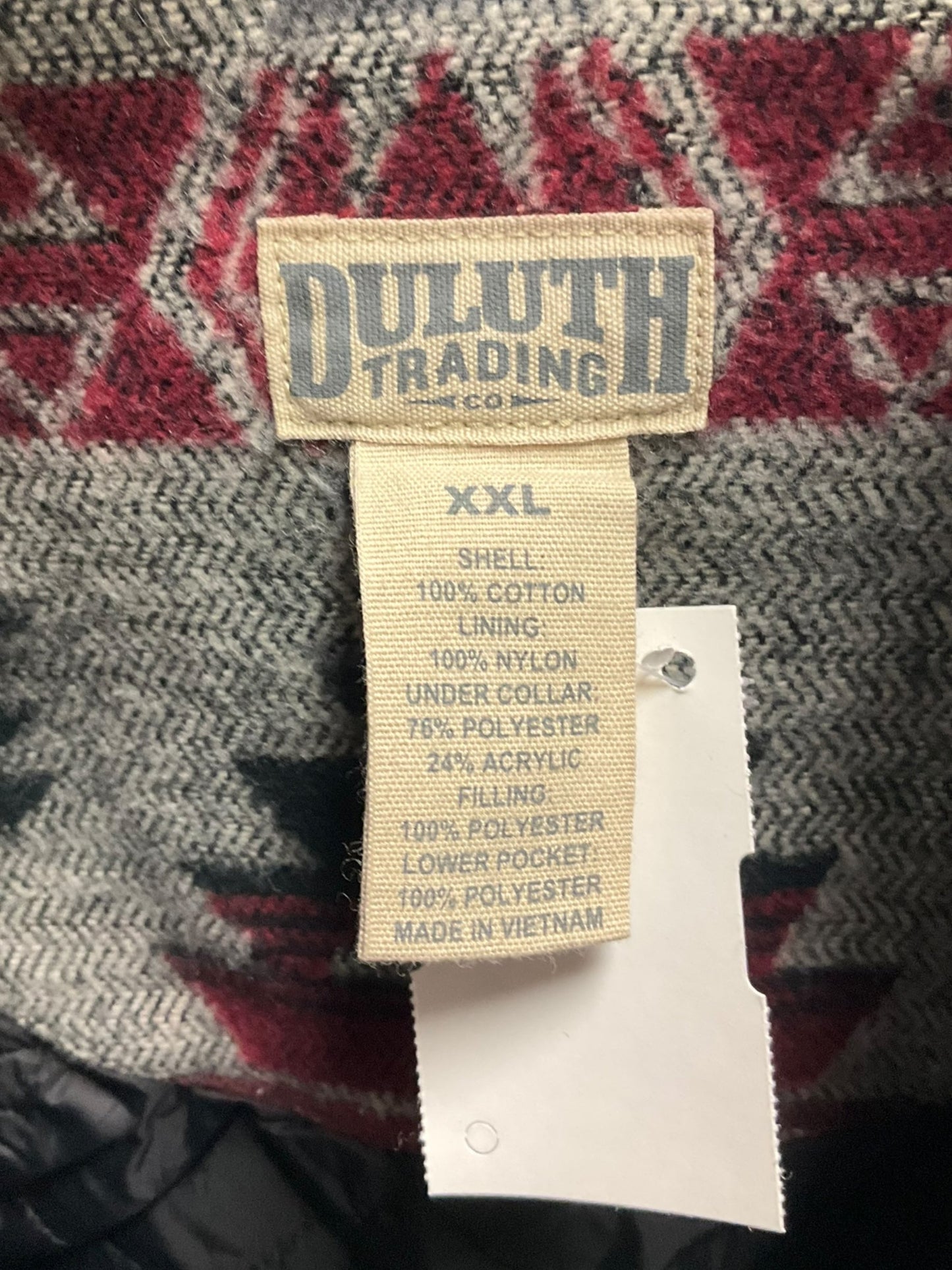 Vest Other By Duluth Trading In Black & Grey, Size: Xxl