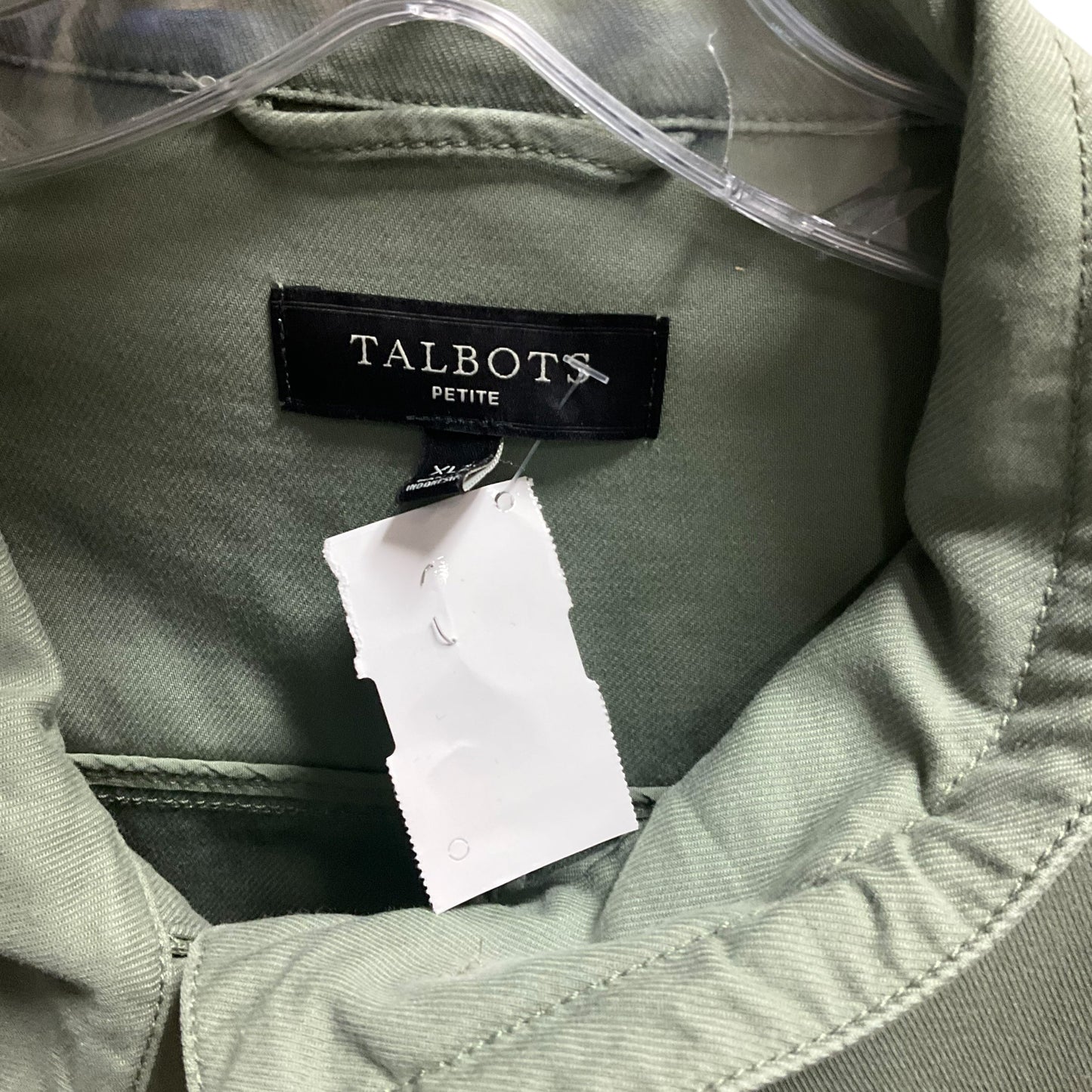 Jacket Other By Talbots In Green, Size: Xlp