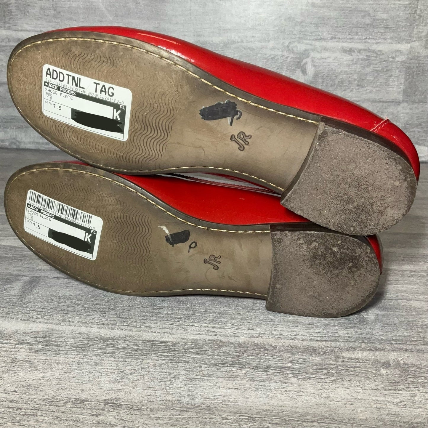 Shoes Flats By Jack Rogers In Red, Size: 7.5