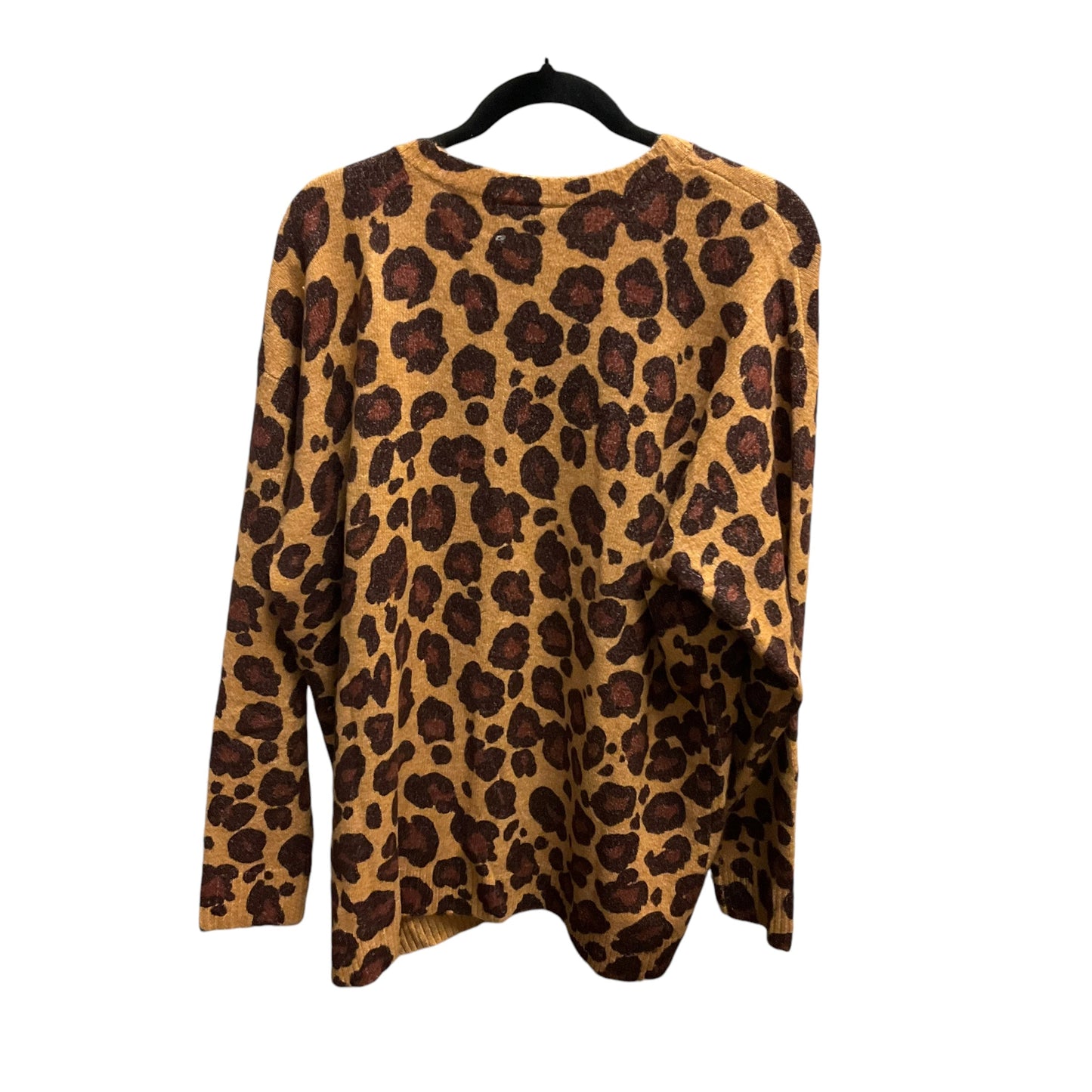 Sweater By Lane Bryant In Animal Print, Size: 18