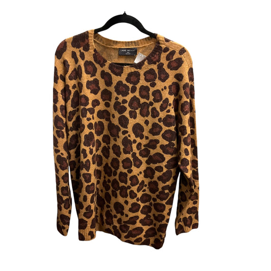 Sweater By Lane Bryant In Animal Print, Size: 18