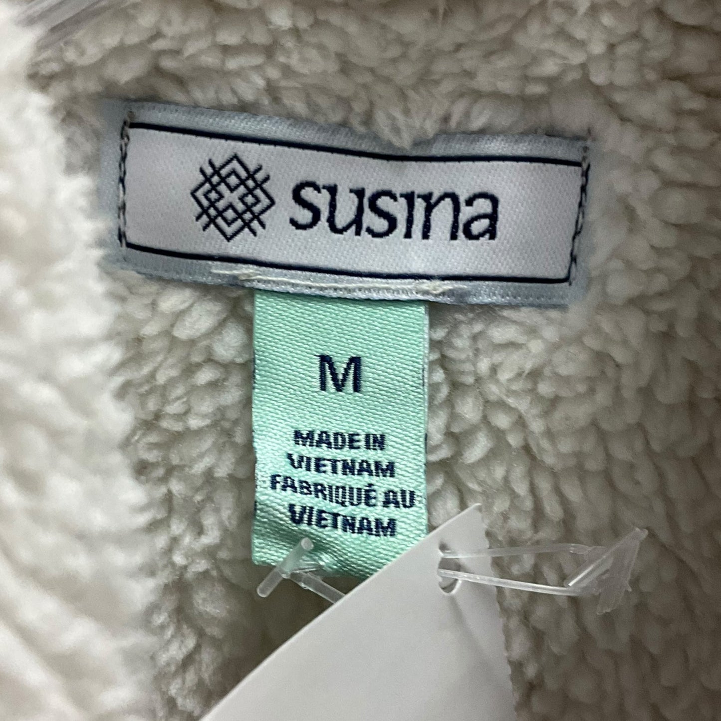 Vest Faux Fur & Sherpa By Susina In Tan, Size: M