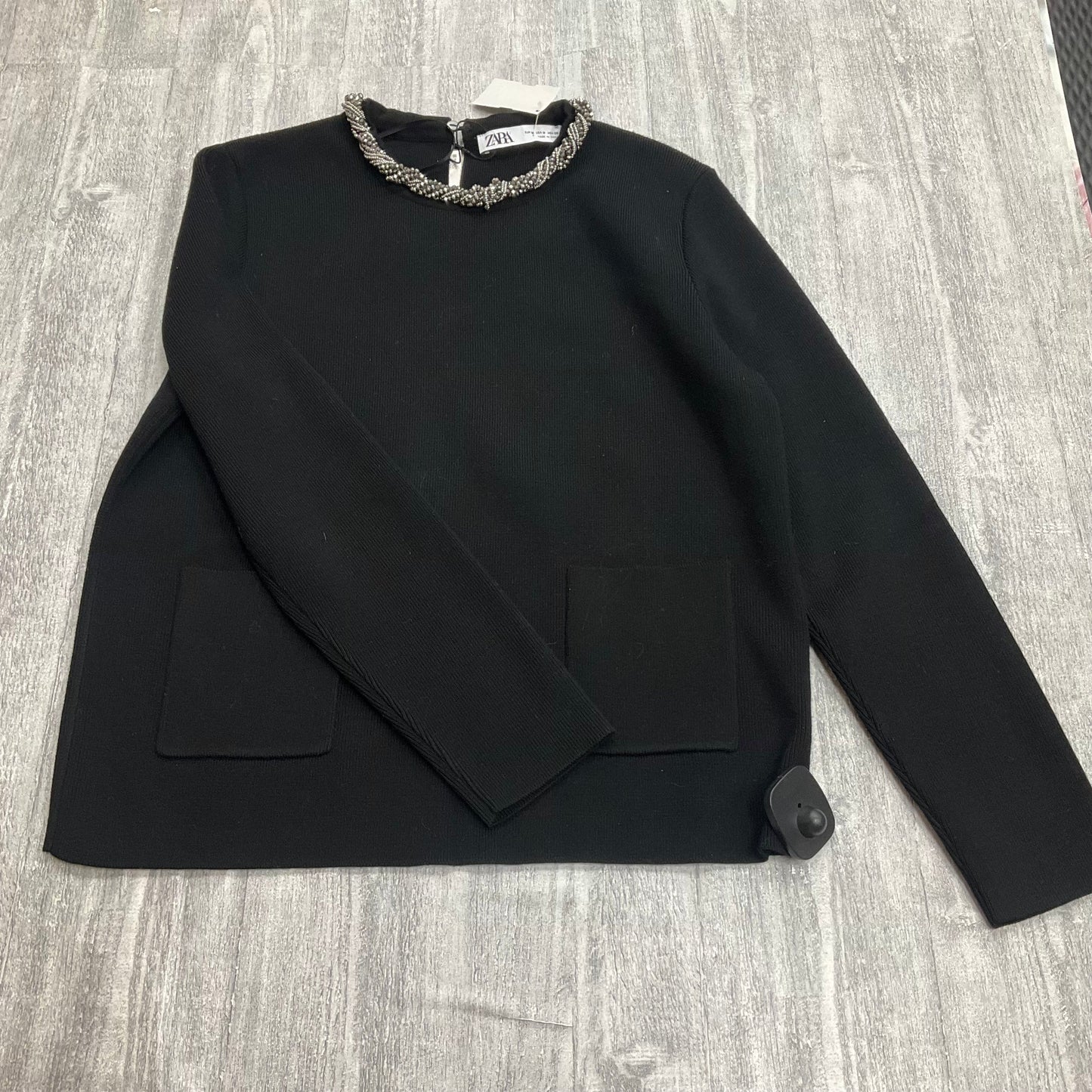 Sweater By Zara In Black, Size: M