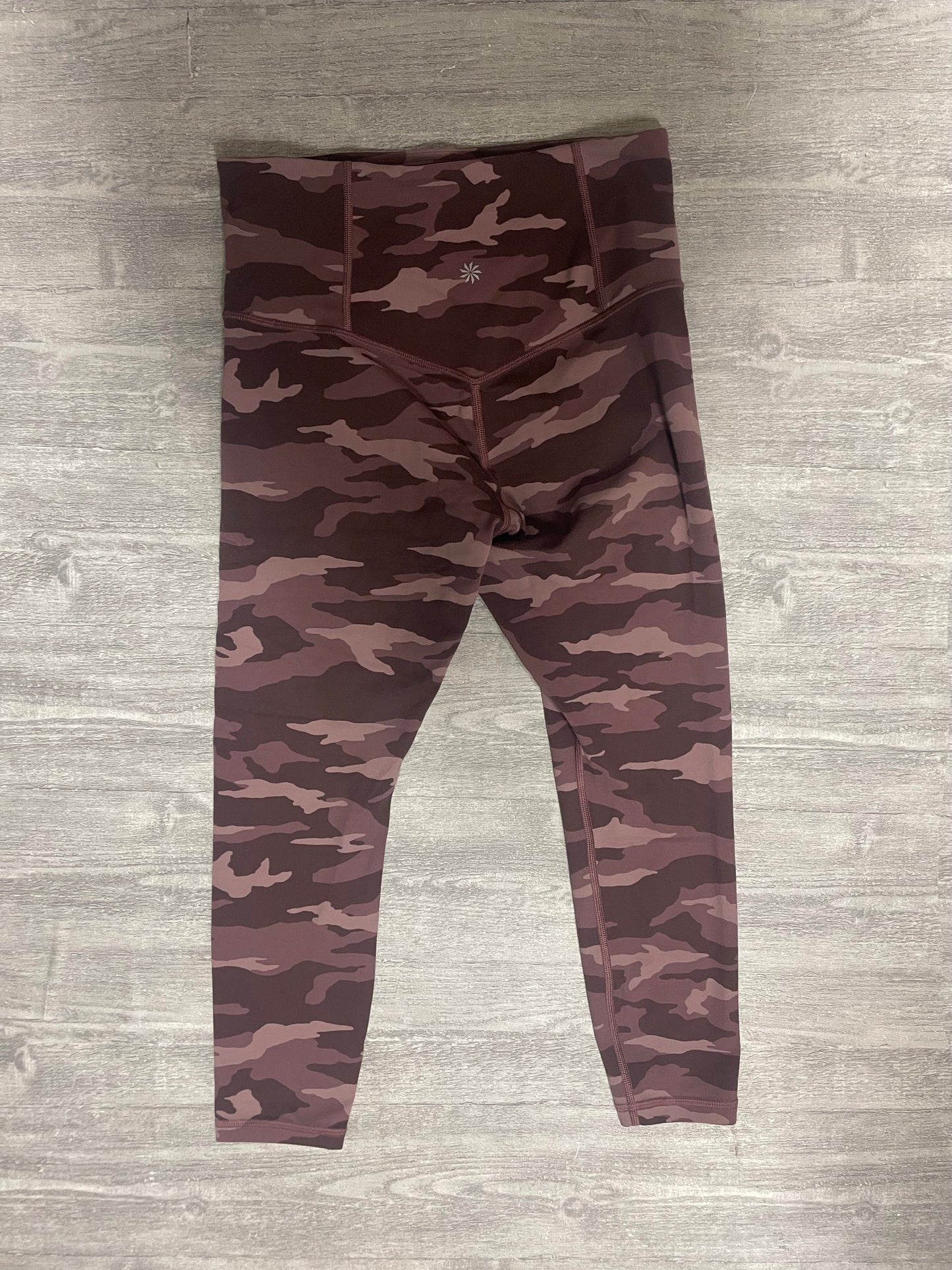 Athletic Leggings By Athleta In Camouflage Print, Size: Sp