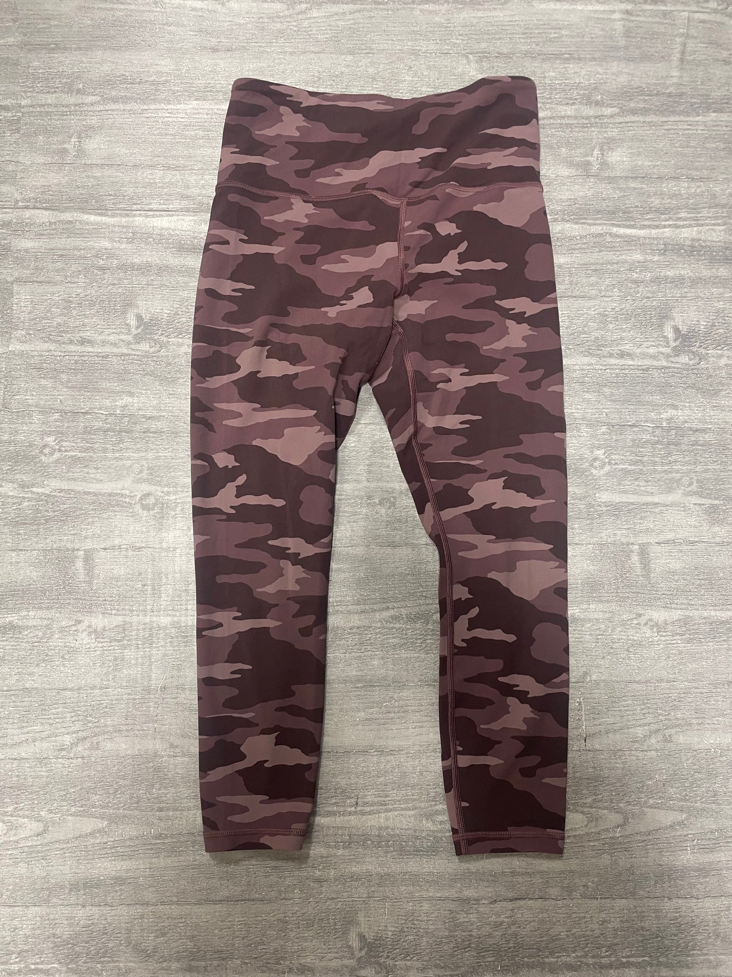 Athletic Leggings By Athleta In Camouflage Print, Size: Sp