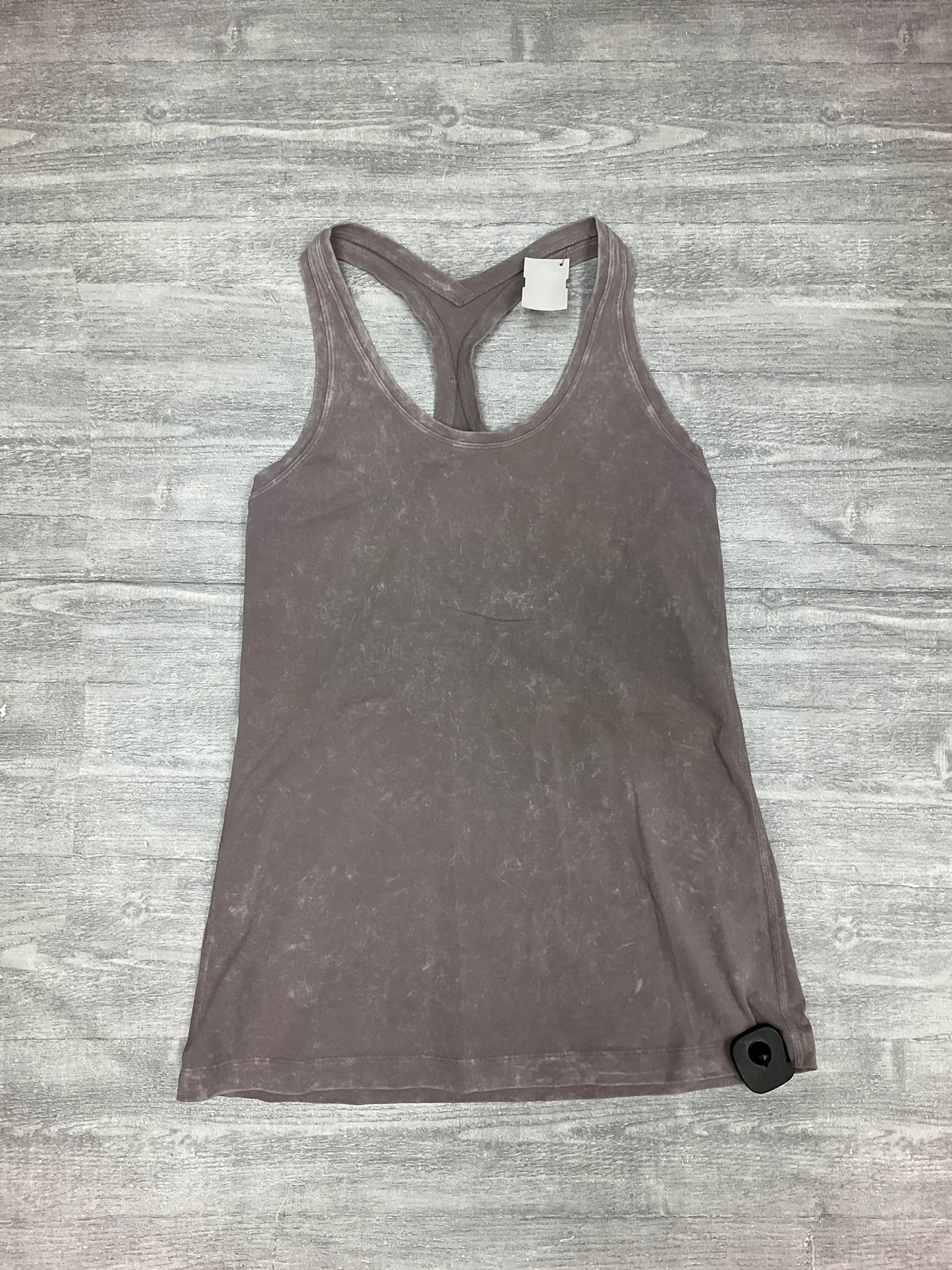 Athletic Tank Top By Lululemon In Taupe, Size: M