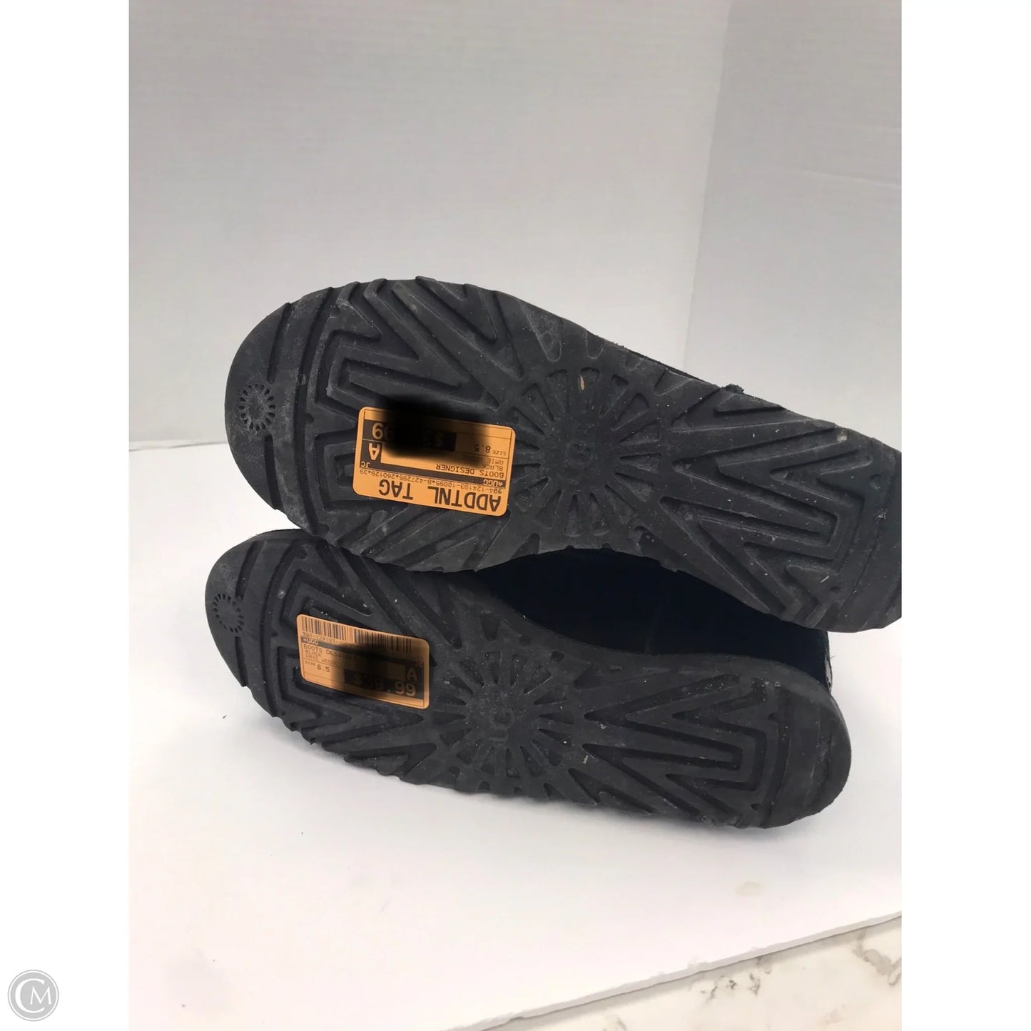 Boots Designer By Ugg In Black, Size: 8.5