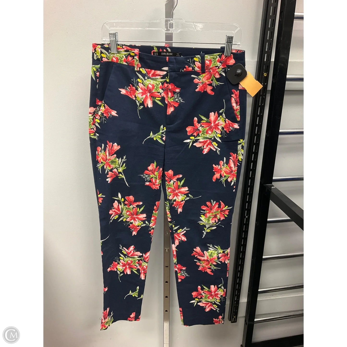 Pants Other By Zara Basic In Floral Print, Size: 6