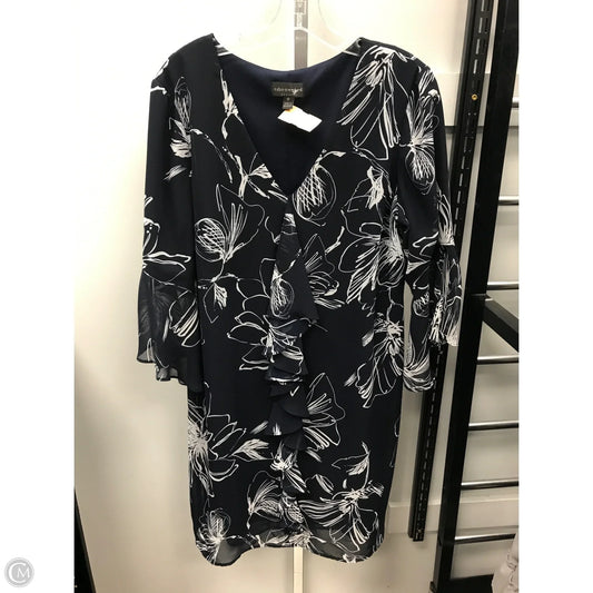 Dress Casual Short By Connected Apparel In Blue, Size: 12