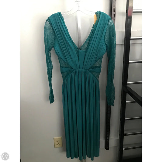 Dress Casual Midi By Asos In Aqua, Size: 4