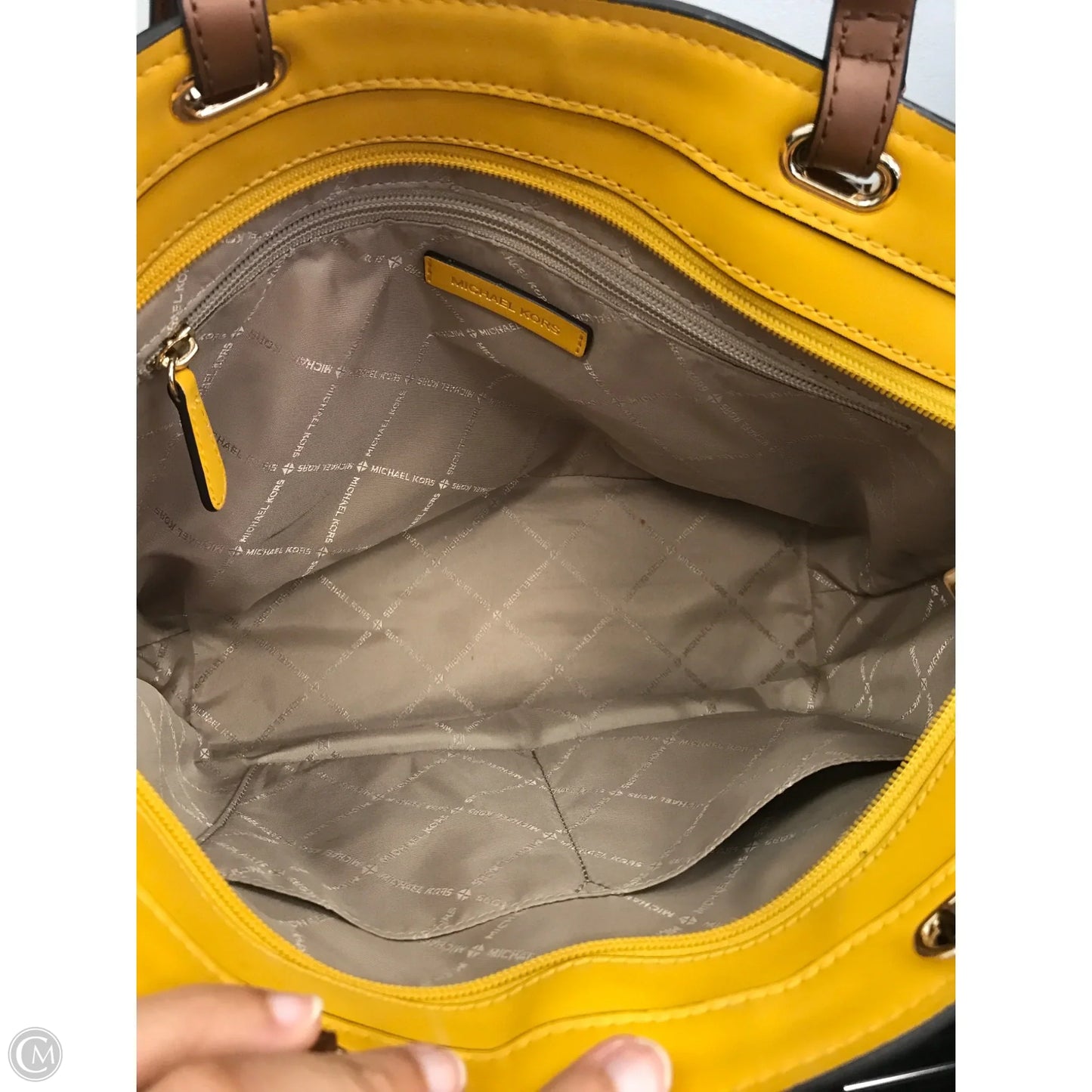 Handbag Designer By Michael Kors, Size: Medium