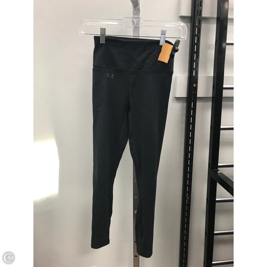 Athletic Leggings By Under Armour In Black, Size: Xs