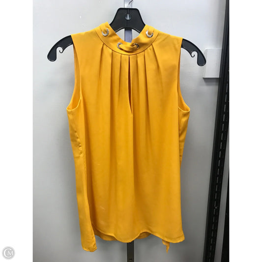 Top Sleeveless By White House Black Market In Yellow, Size: Xs