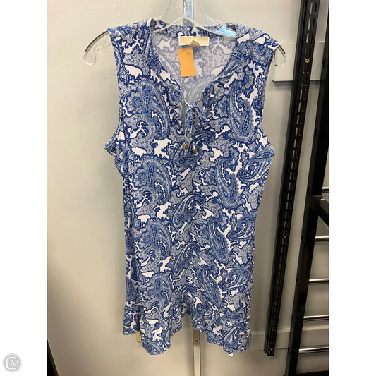 Dress Casual Short By Michael By Michael Kors In Paisley Print, Size: L