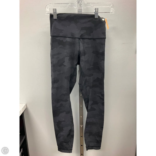 Athletic Leggings By Lululemon In Camouflage Print, Size: 4