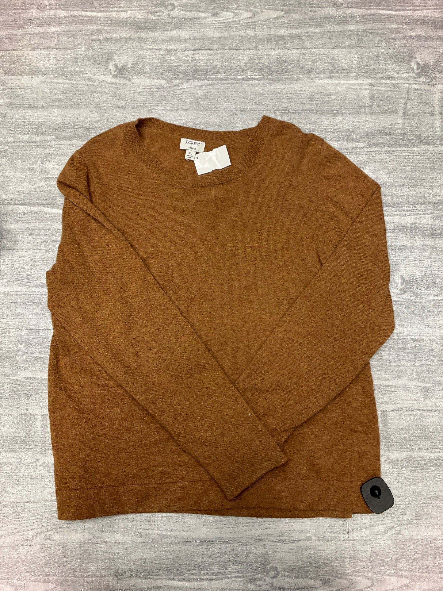 Sweater By J. Crew In Brown, Size: Xl