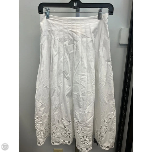 Skirt Midi By J. Crew In White, Size: 2