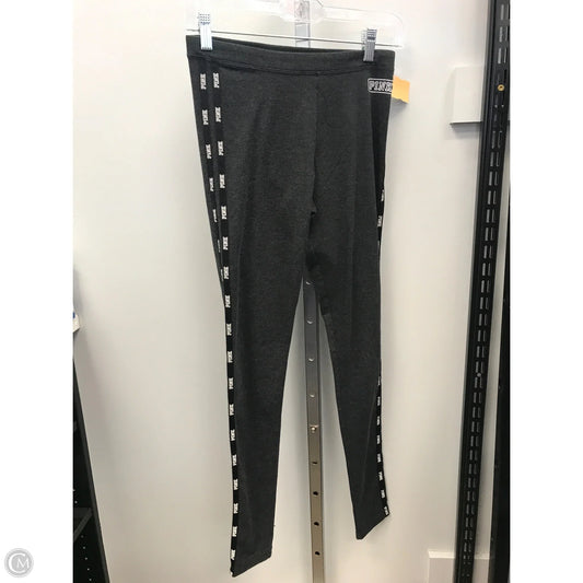 Athletic Leggings By Pink In Grey, Size: S