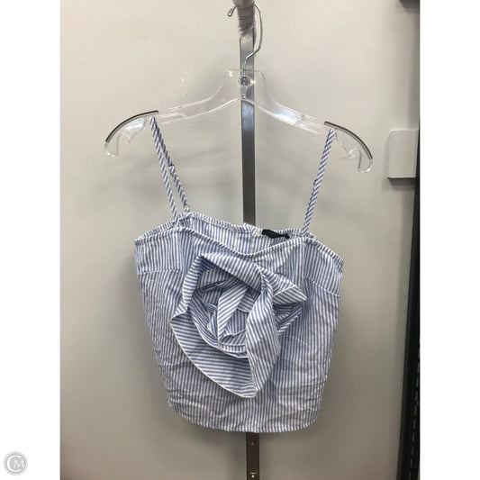 Top Sleeveless By Shein In Striped Pattern, Size: M