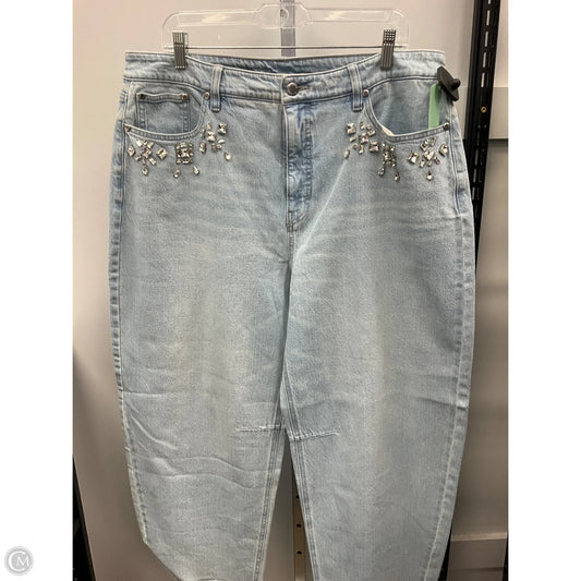 Jeans Wide Leg By On 34th In Blue, Size: 16