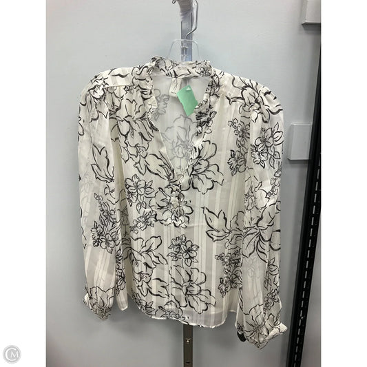 Top Long Sleeve By Joie In Cream, Size: Xs