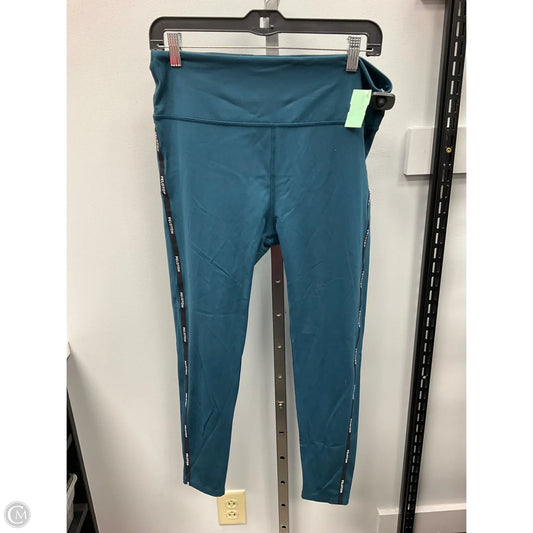 Athletic Leggings By Peloton In Teal, Size: Xl