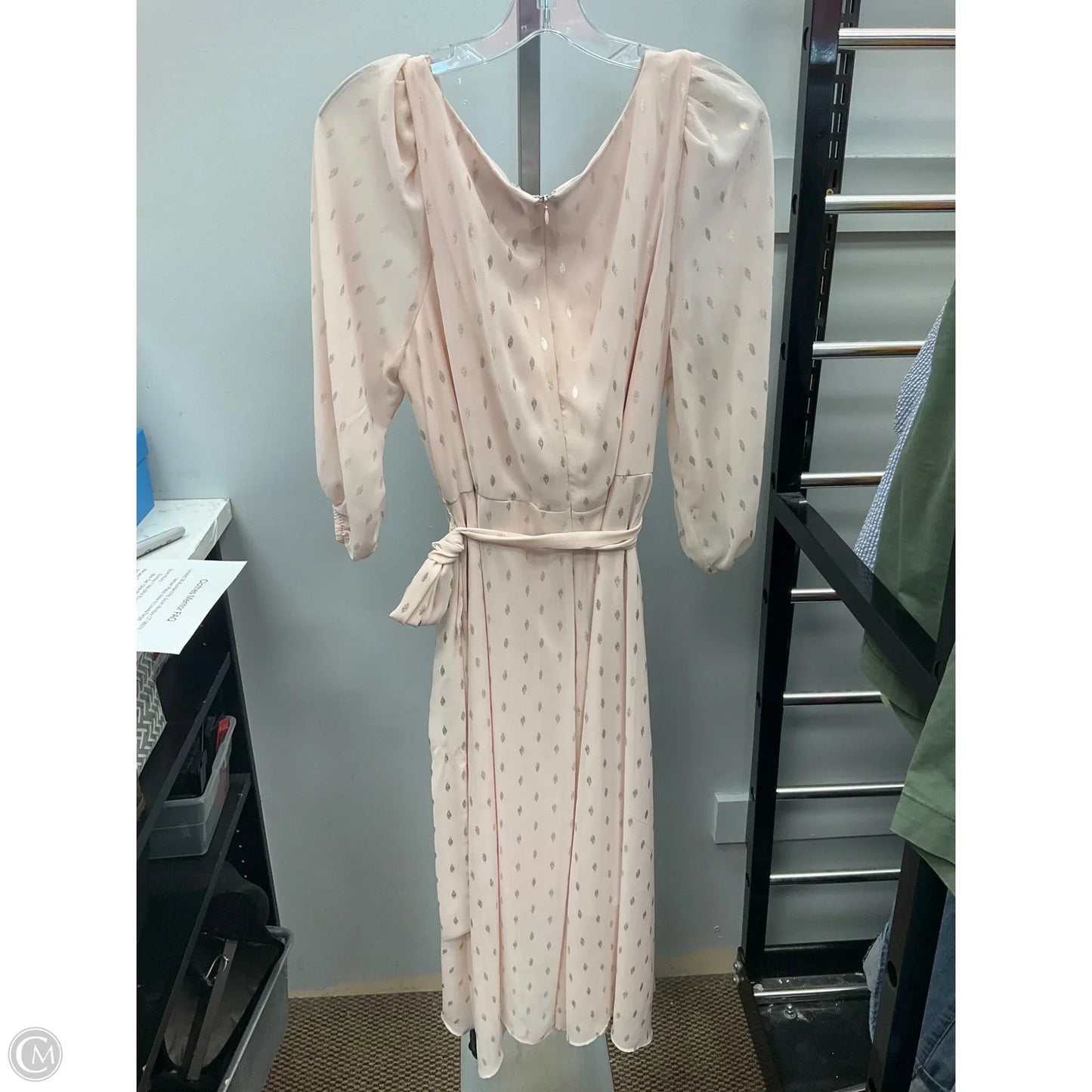 Dress Casual Midi By Dkny In Pink, Size: 16