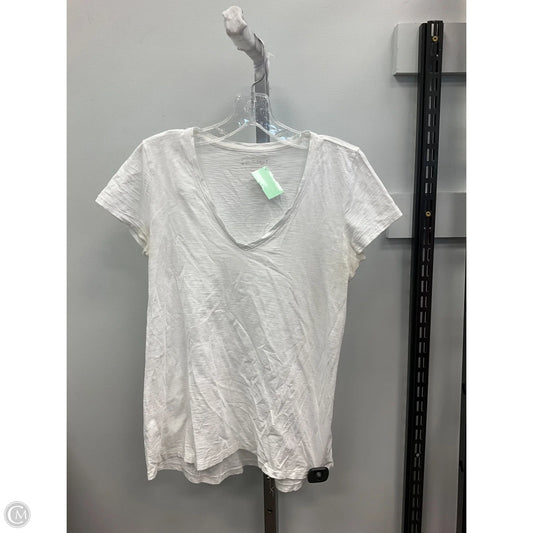 Top Short Sleeve Designer By Lilly Pulitzer In White, Size: Xs