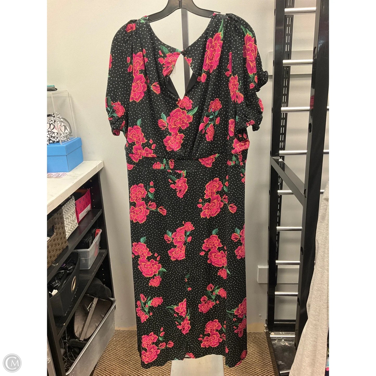 Dress Casual Midi By Torrid In Polkadot Pattern, Size: 3x