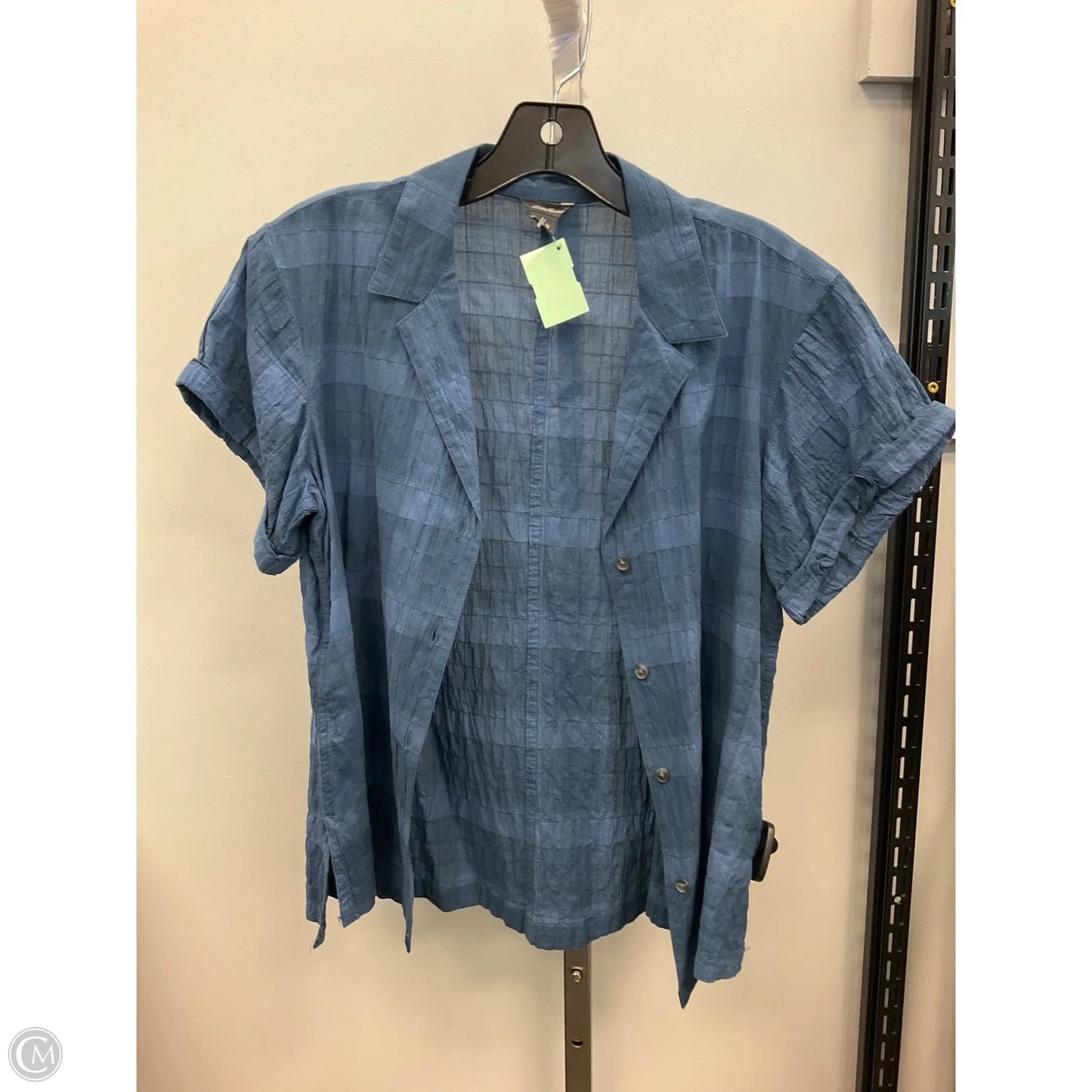 Top Sleeveless By Eddie Bauer In Blue, Size: M