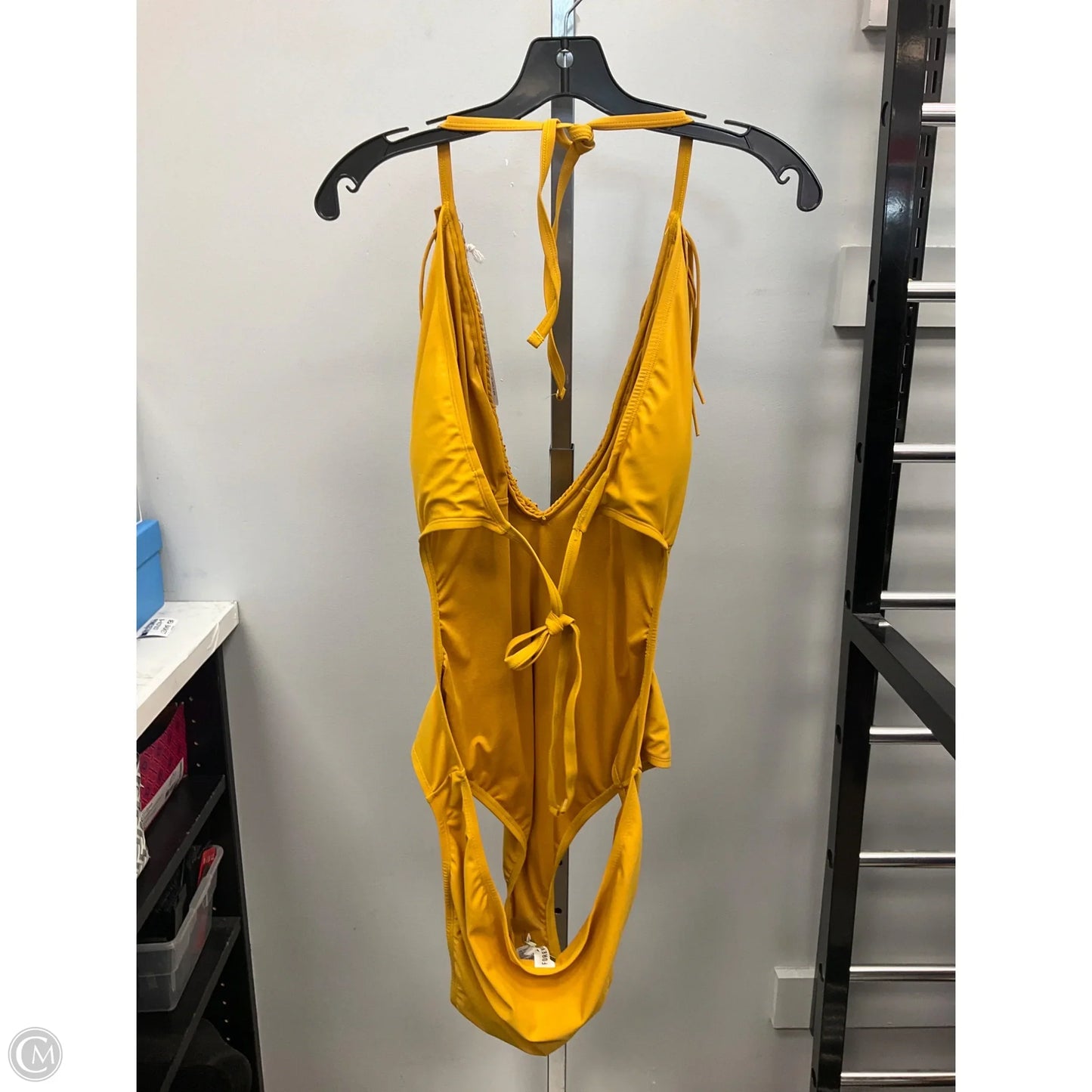 Swimsuit By Forever 21 In Yellow, Size: L