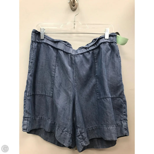 Shorts By J. Jill In Blue, Size: M