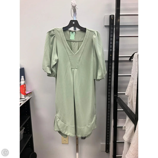 Dress Casual Short By For Cynthia In Green, Size: Xs