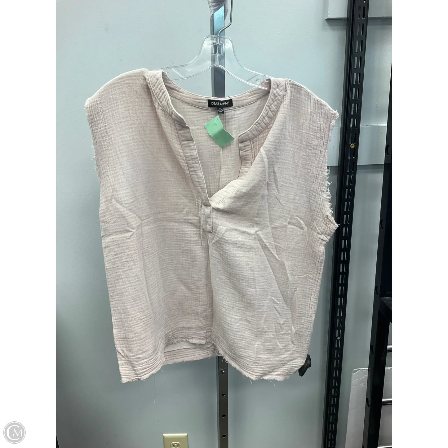 Top Sleeveless By Dear John In Taupe, Size: S