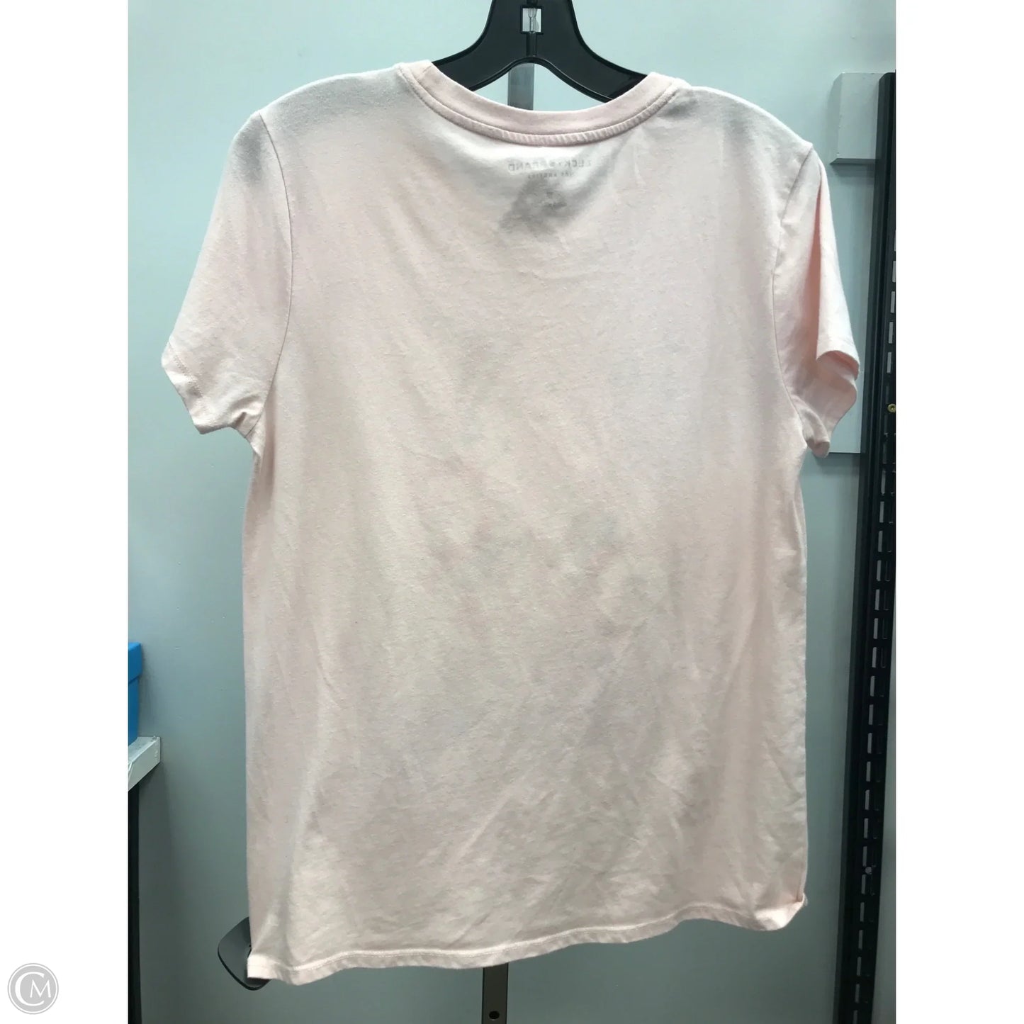 Top Short Sleeve By Lucky Brand In Pink, Size: M