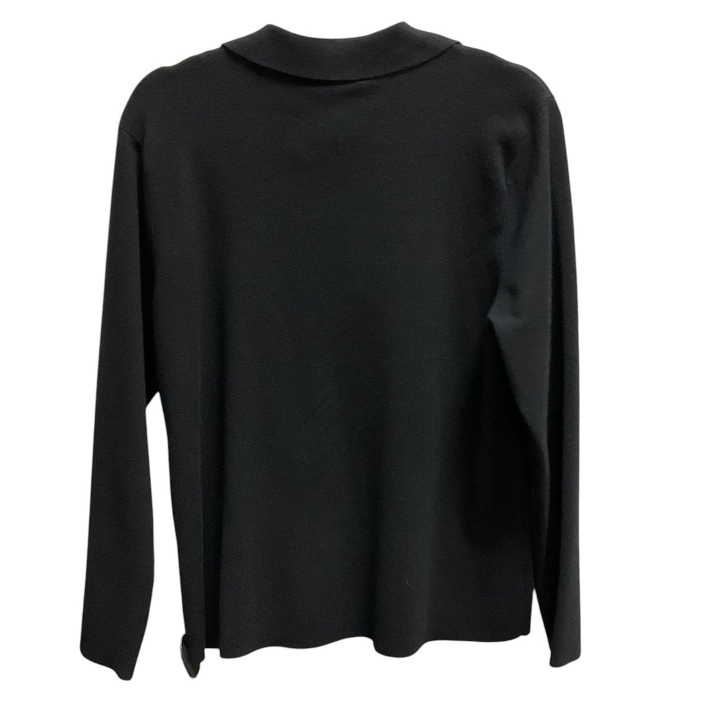 Top Long Sleeve By Calvin Klein In Black, Size: Xl