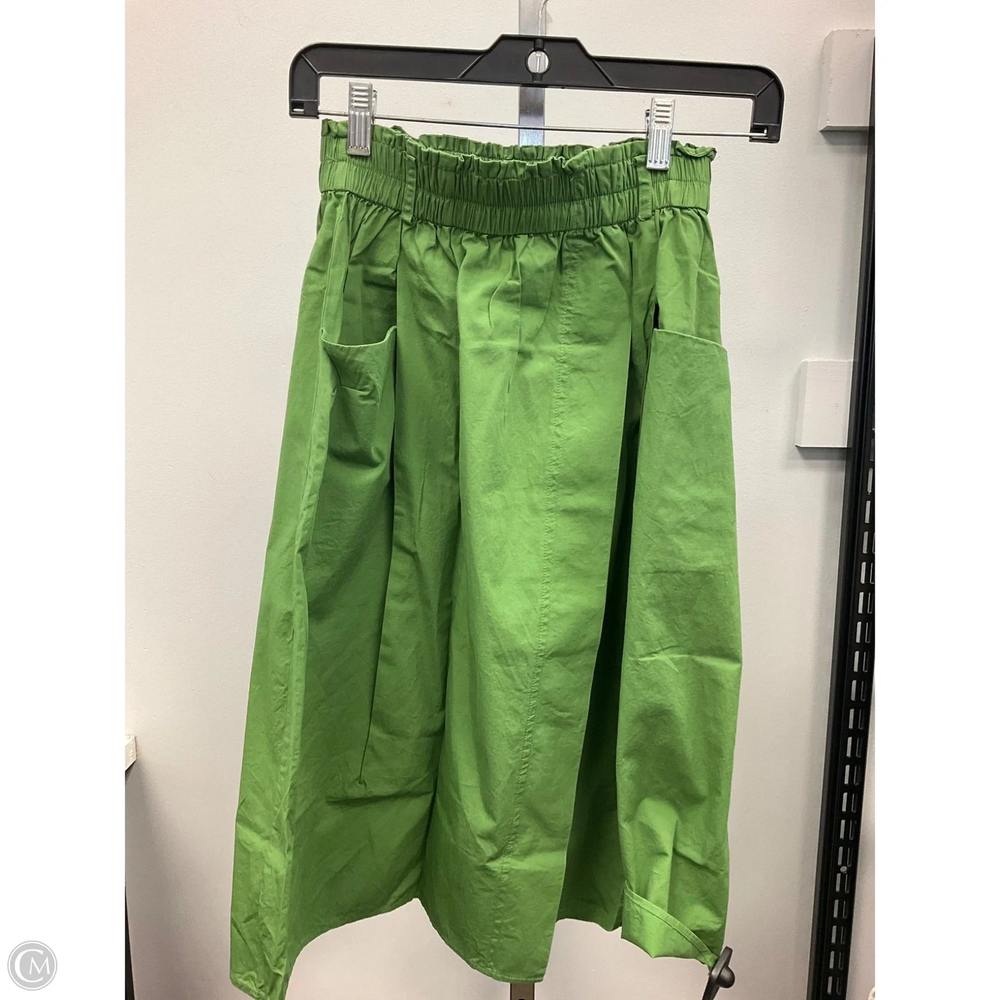 Skirt Midi By Clothes Mentor In Green, Size: S