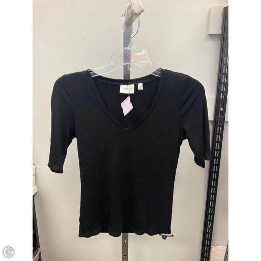 Top Short Sleeve Basic By Cyrus In Black, Size: S
