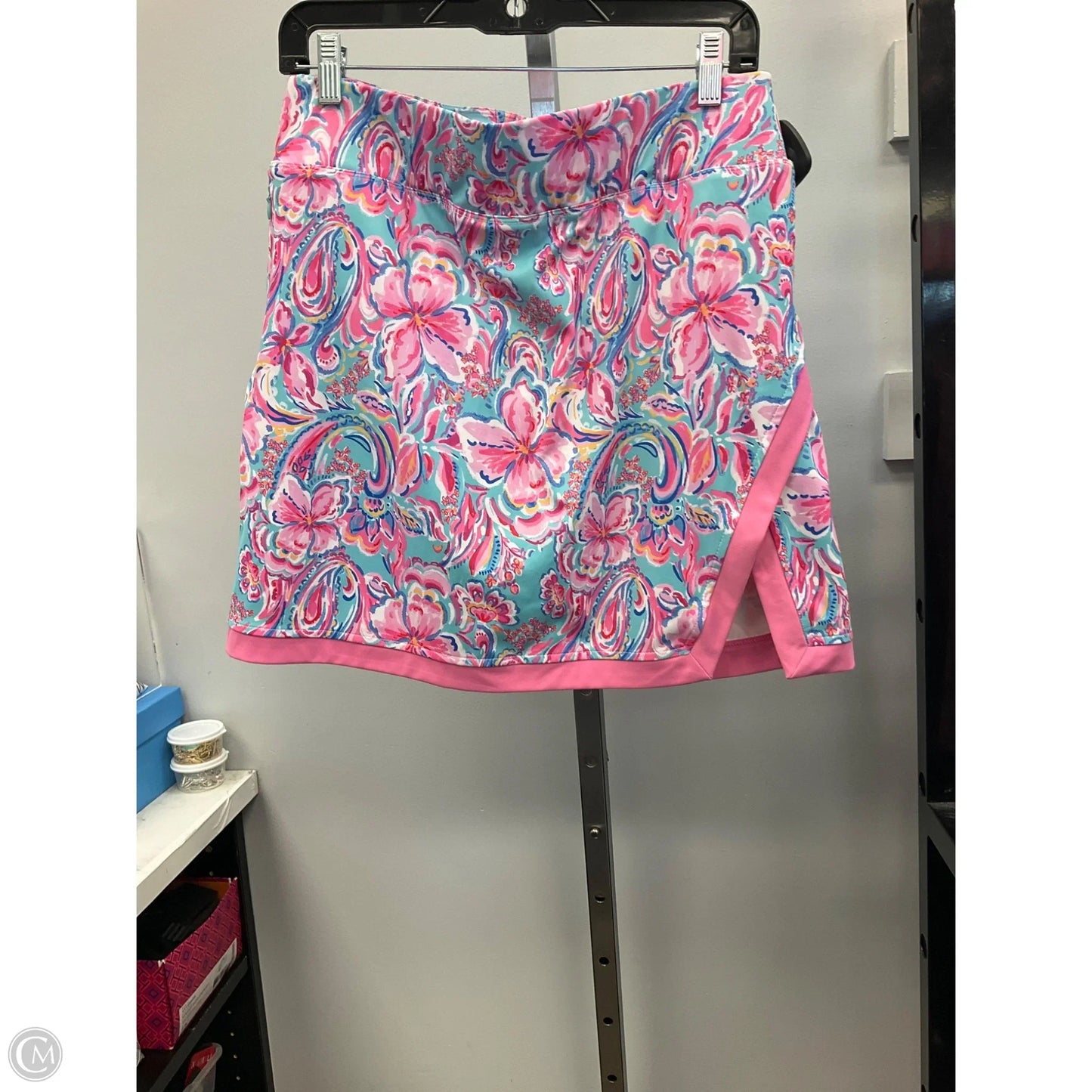 Skort By Stella Parker In Floral Print, Size: M