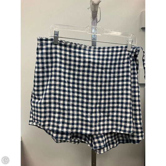 Skort By Old Navy In Checkered Pattern, Size: L