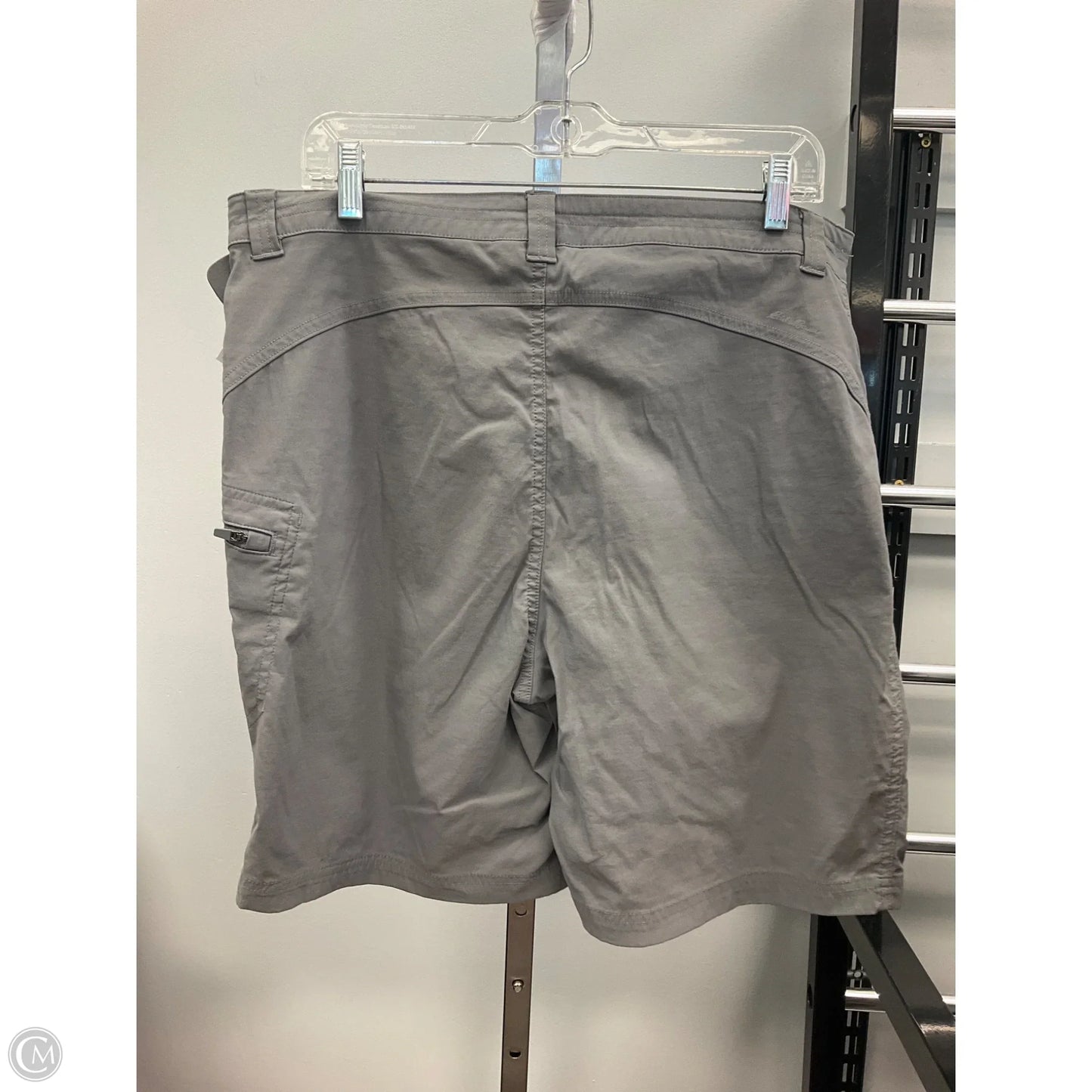 Shorts By Eddie Bauer In Grey, Size: 14